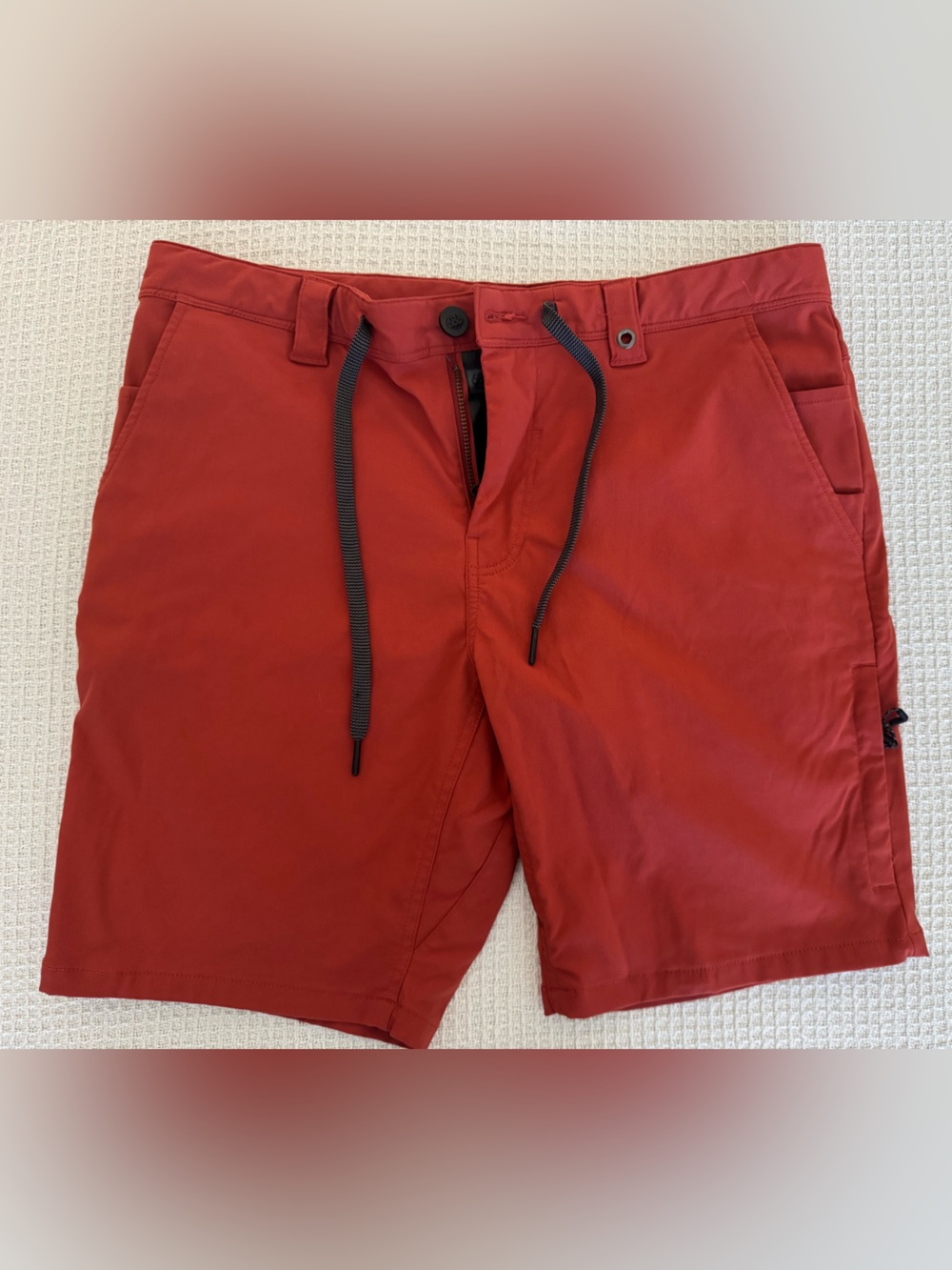 686 Men’s Rusty Red Hybrid Drawstring Shorts